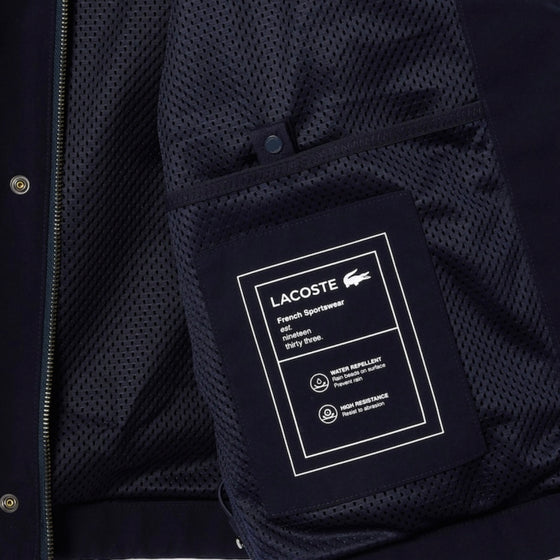 BH7277 SHORT SHOWERPROOF SNAPS JACKET NAVY (HDE)