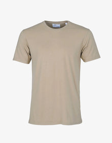  CLASSIC ORGANIC CREW NECK T-SHIRT OYSTER GREY