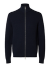 DANE LS FULL ZIP KNIT SKY CAPTAIN