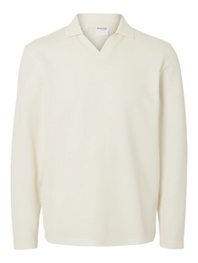  PHIL SPLIT NECK POLO EGRET