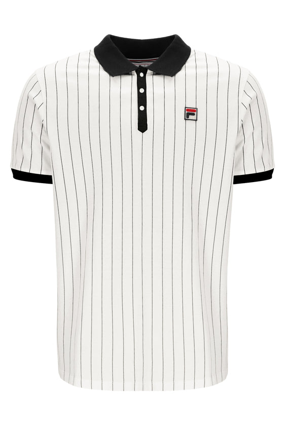 BB1 SS POLO GARDENIA/BLACK (132)