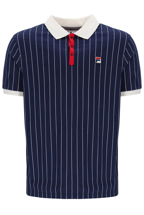 BB1 SS POLO NAVY / RED (410)