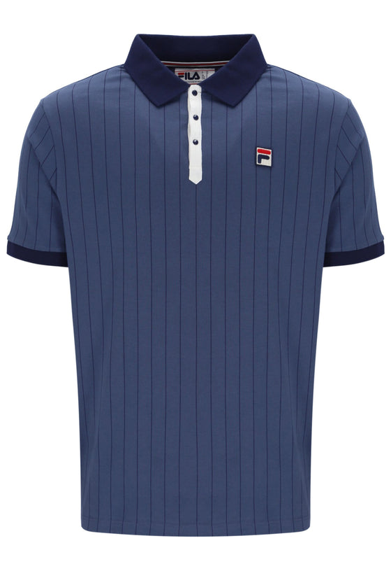 BB1 STRIPE POLO INDIGO / NAVY (580)