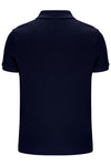 BENJAMIN SS WAFFLE POLO NAVY