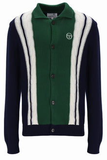  BRUNI KNIT CARDIGAN MARITIME GARDENIA