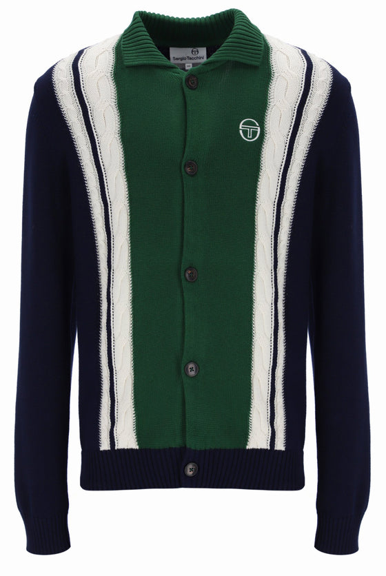 BRUNI KNIT CARDIGAN MARITIME GARDENIA
