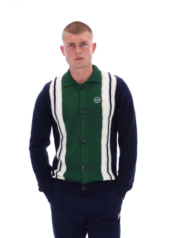 BRUNI KNIT CARDIGAN MARITIME GARDENIA