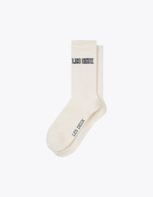  BLAKE 2 PACK RIBBED SOCKS IVORY/BLACK