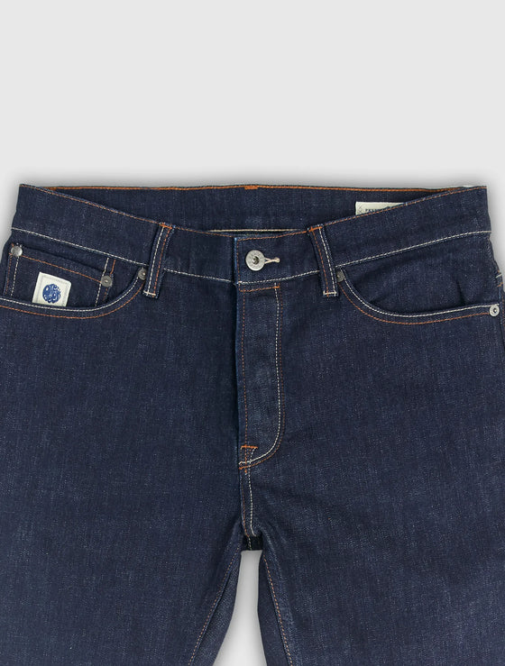 BURNAGE REGULAR FIT JEANS DARK RINSE WASH