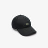 FRONT CROC TWILL CAP BLACK (031)
