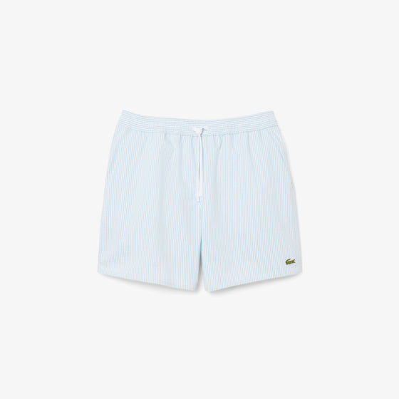 MH9089 STRIPED SWIM SHORT WHITE/BLUE (F6Z)