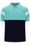 CAMBIO SS POLO POOL BLUE/MARITIME BLUE/WHITE 2881