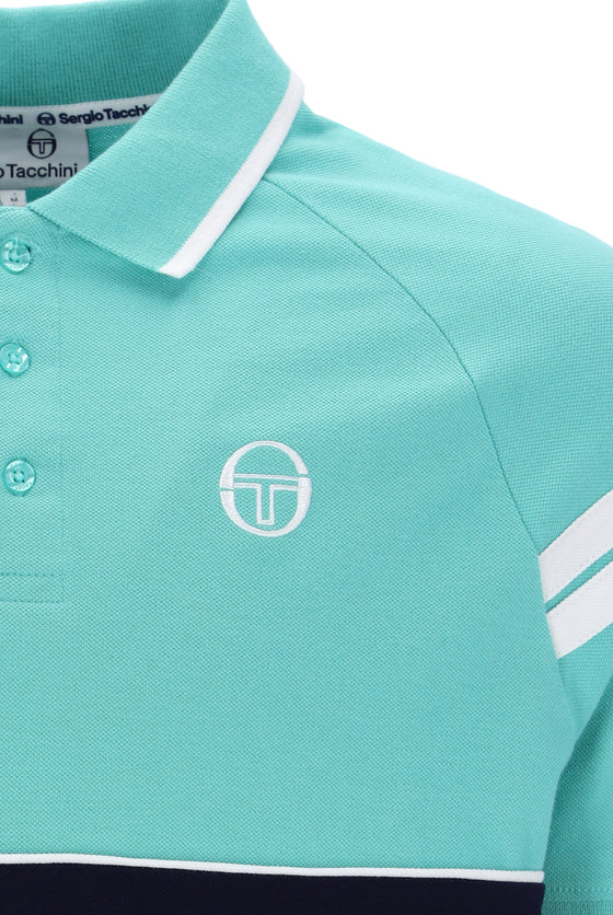 CAMBIO SS POLO POOL BLUE/MARITIME BLUE/WHITE 2881