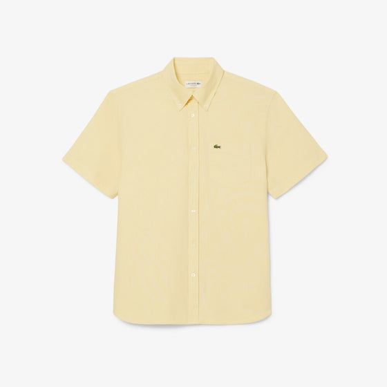 CH1917 REG SS OXFORD SHIRT YELLOW (KCD)