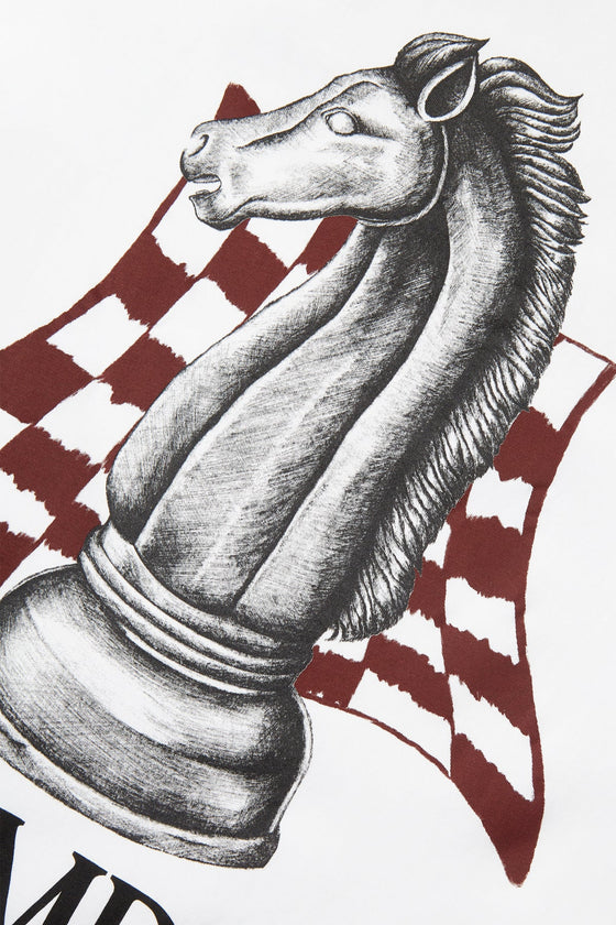 CHESS T-SHIRT WHITE