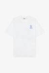 COSTA DEL SOL GRAPHIC PRINT T-SHIRT WHITE