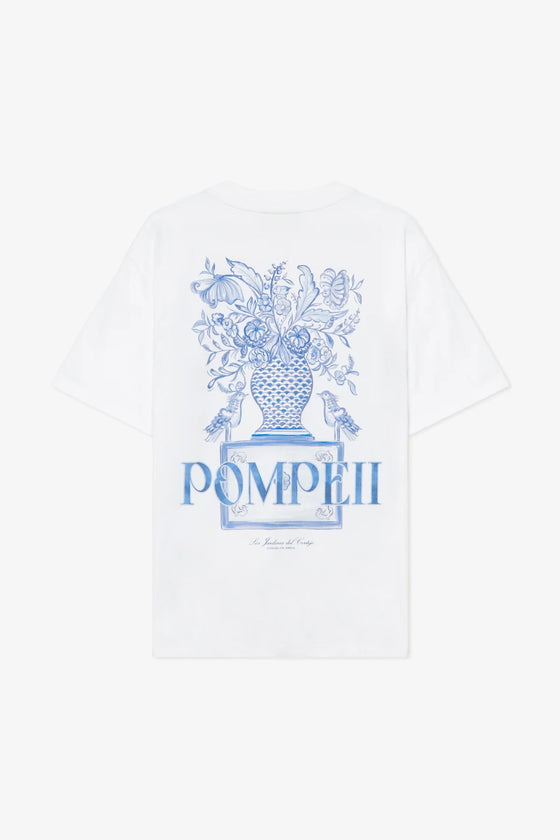 COSTA DEL SOL GRAPHIC PRINT T-SHIRT WHITE