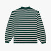 CROSSFIELD LS KNIT DEEP GREEN
