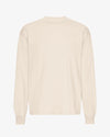 OVERSIZED LS T-SHIRT IVORY WHITE