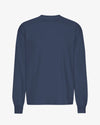 OVERSIZED LS T-SHIRT PETROL BLUE