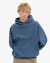 OVERSIZED HOODIE PETROL BLUE