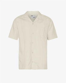  LINEN SS SHIRT IVORY WHITE