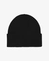 MERINO WOOL BEANIE BLACK