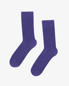  CLASSIC ORGANIC SOCK - ULTRA VIOLET