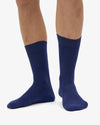 CLASSIC ORGANIC SOCK - MARINE BLUE
