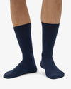 CLASSIC ORGANIC SOCK - NAVY BLUE