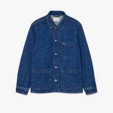  CH9222 HEAVY DENIM OVERSHIRT BLUE WASH (MK9)