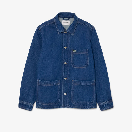 CH9222 HEAVY DENIM OVERSHIRT BLUE WASH (MK9)