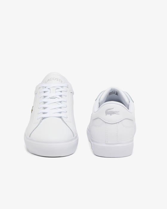 POWERCOURT LEATHER SNEAKERS WHITE WHITE (21G)