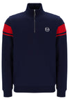 DAMARINDO TRACK TOP MARITIME BLUE / ADRENALINE (226)