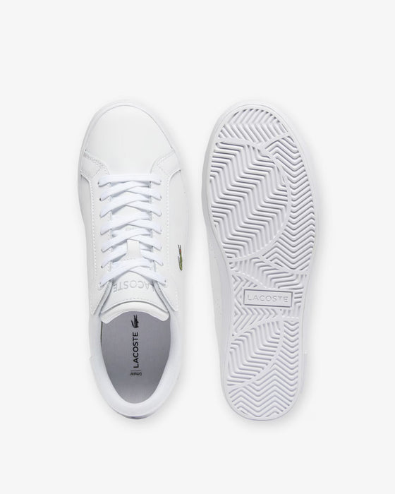 POWERCOURT LEATHER SNEAKERS WHITE WHITE (21G)