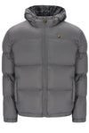 DESMOND HOODED PUFFER GUNMETAL