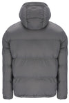 DESMOND HOODED PUFFER GUNMETAL