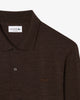 WOOL KNITTED POLO LS MAMMOTH RV2