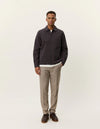 LAYTON OVERSHIRT LICORICE