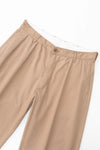 TWILL PART TIMER PANTS MUSHROOM