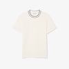PIQUE STRIPE COLLAR T-SHIRT FLOUR 70V