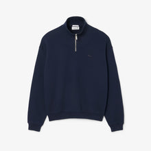  SH7759 HEAVY FLEEVE 1/2 ZIP SWEAT NAVY (166)