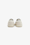 ELAN PIPPA LEATHER TRAINER ECRU/NAVY
