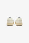 ELAN PIPPA LEATHER TRAINER ECRU/JASPER