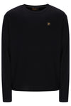 ELIO LS SLUB T-SHIRT BLACK 001