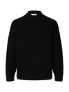 DERECK MOCK NECK BLACK