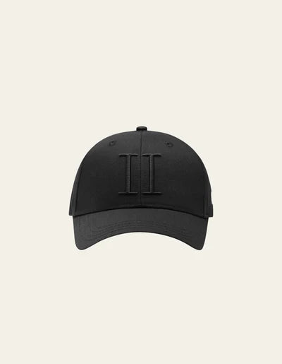 BASEBALL CAP BLACK SUEDE TONAL