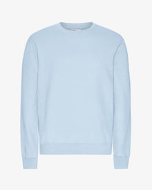  CLASSIC ORGANIC CREW NECK SWEATSHIRT POLAR BLUE