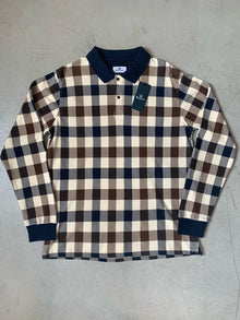  ICONIC LS MACRO CHECK POLO MULTI LONG SLEEVED