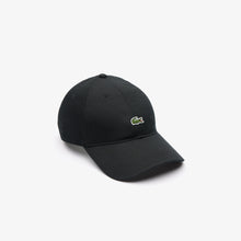  RK0491 FRONT CROC TWILL CAP BLACK (031)